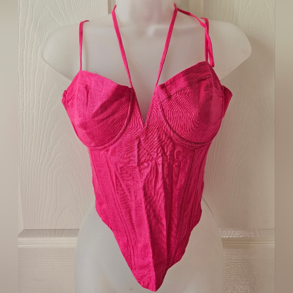 Pink Women's Intimate Bodysuit